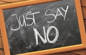 how to say no