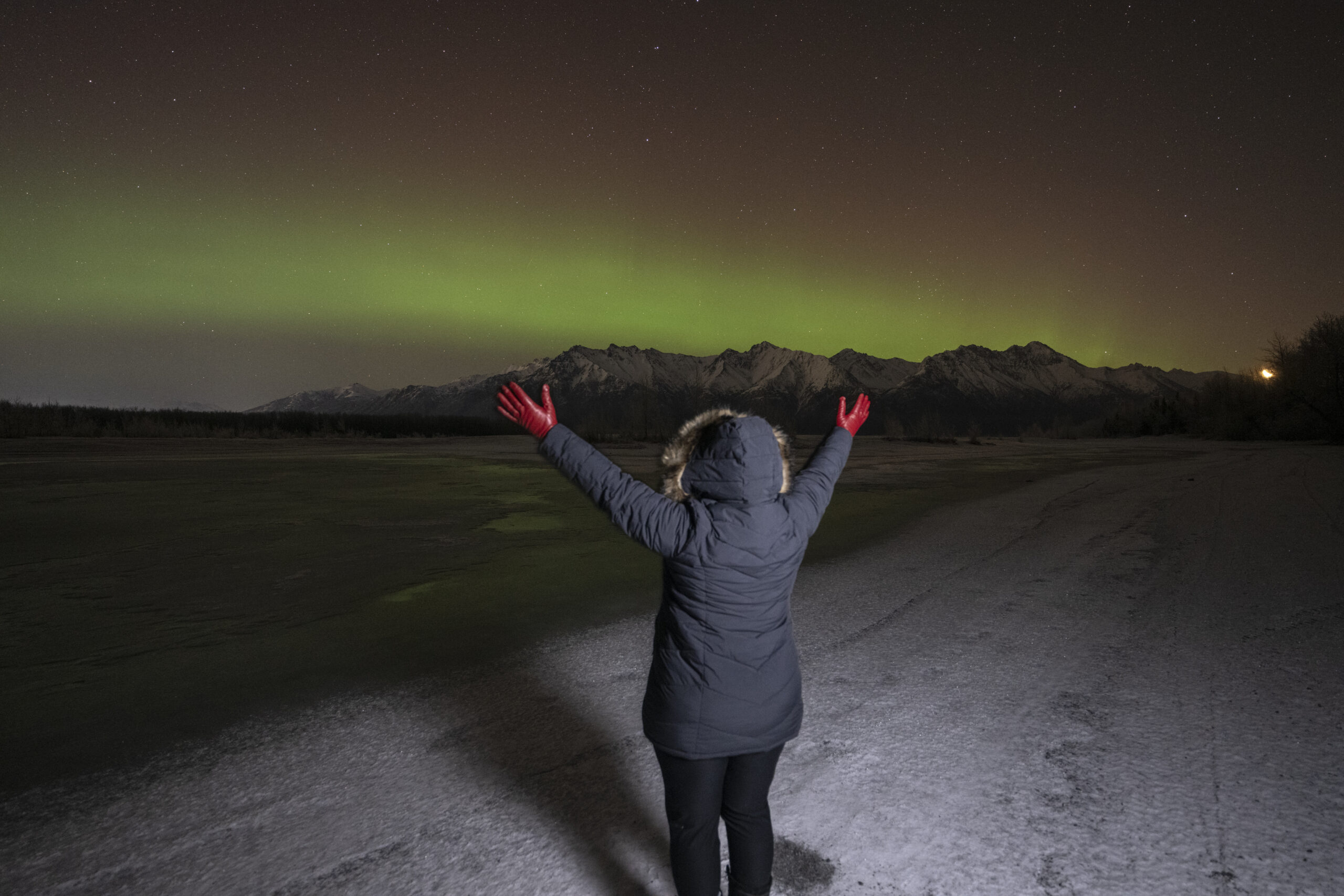 chasing the northern lights